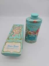 new AVON BODY POWDER perfumed talc ~ roses roses - 3.75 oz - 91st anniversary