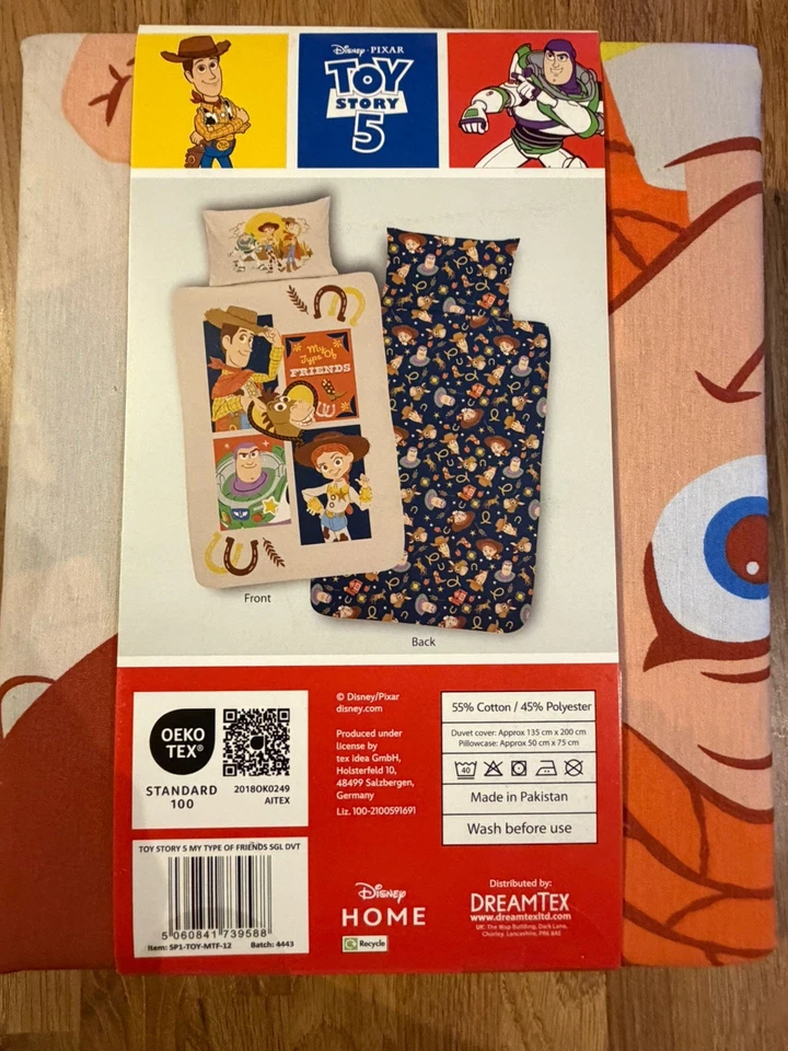 Toy Story Single Duvet Set - Image 2 of 4