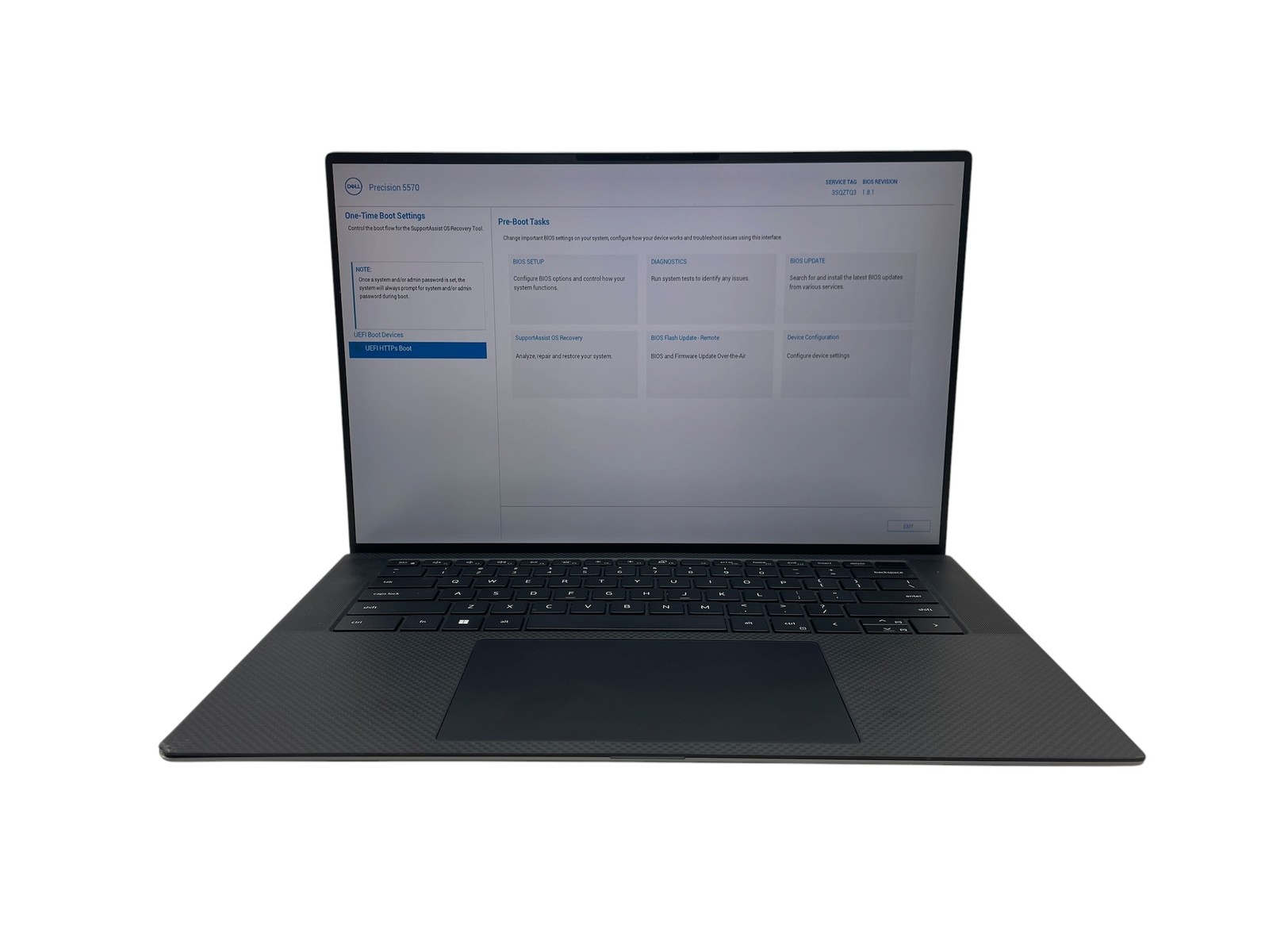 Dell Precision 5570 15.6" - i9-12900H - 16GB RAM - 512GB SSD - Gray - Grade D