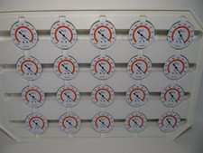 (ONE) AMVEX Corporation 0-1000 mbar - 2.5" Vacuum Gauge Body (Analog) - WIKA