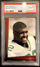 1993 SELECT #98 REGGIE WHITE PACKERS HOF PSA 10