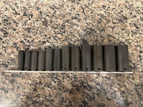 Snap On 6 PT Deep Impact Socket Set SIMF100-SIMF320 SPB-MS 362943