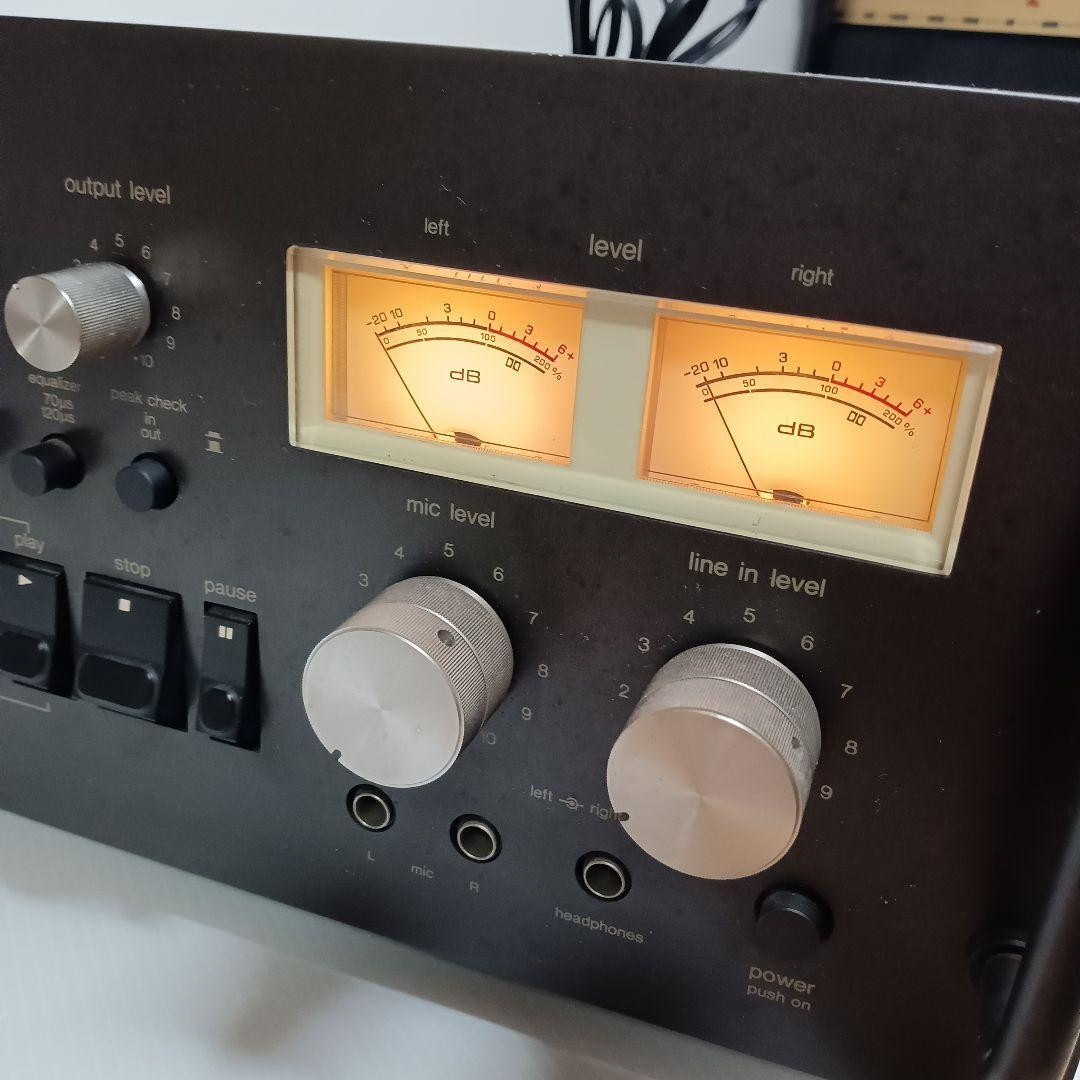 TECHNICS RS-678U Rare Stereo Cassette Deck 2 Motors Vintage Power