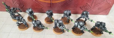 Warhammer 40k 10x Metall Necron Krieger / Raider Modelle 2. Edition Oldhammer - Bild 1 von 3