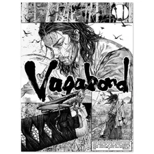 Vagabond Poster – Philosophy and Samurai Manga Poster | Miyamoto Musashi Poster