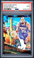 2023-24 Panini Court Kings State Of The Art Kevin Durant PSA 9 Case Hit SP #4