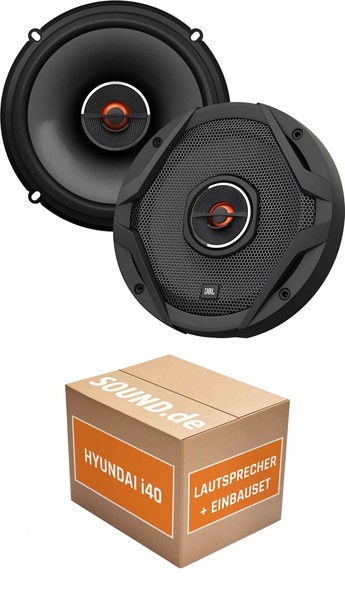Lautsprecher Boxen Vorne JBL GX602 FüR Hyundai I40 2X Tief-MitteltöNer Mit Integ-image