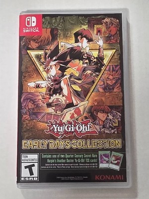 Replacement Case Only (No Game) Yu-Gi-Oh! EARLY DAYS COLLECTION Nintendo Switch
