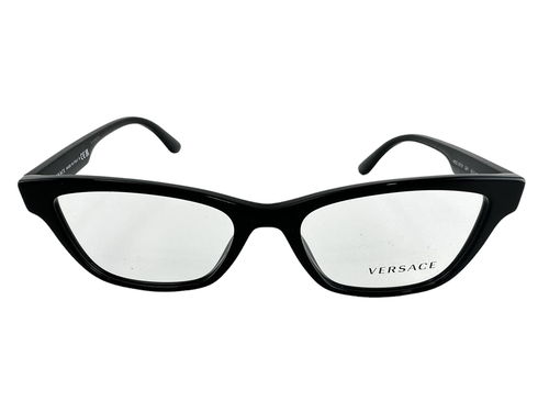 Versace NEW Black Pillow Womens Fashion Frames 55-18-145 Eyeglasses VE3316 - Afbeelding 11 van 12