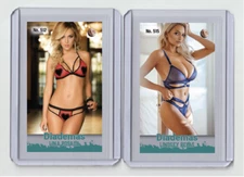 Lina Posada rare MH Diademas #'d x/3 Tobacco card no. 512