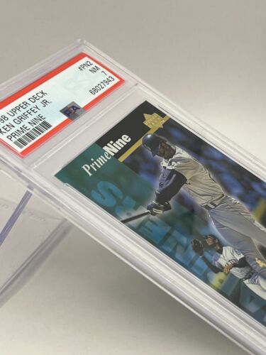 1998 MLB Upper Deck Prime Nine Card #PN2 Ken Griffey Jr NEAR MINT PSA 7 - Picture 3 of 8