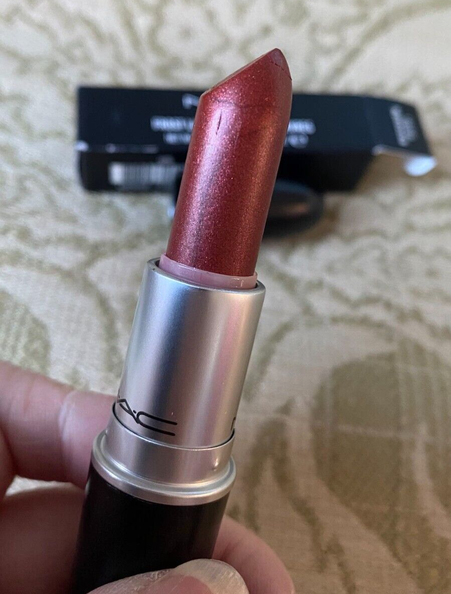 New in box MAC Frost lipstick shade Fresh Moroccan Full size 3 g