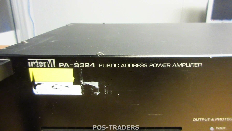 INTER-M PA-9324 Public Address Power Amplifier 240 watts (mono) 70Hz to 18kHz - Bild 2 von 4