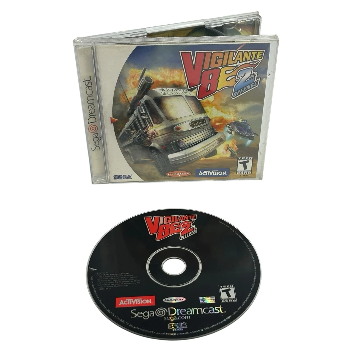 Vigilante 8 2nd Offense Sur Sega Dreamcast - Neuf Sous Blister - Version PAL Fr