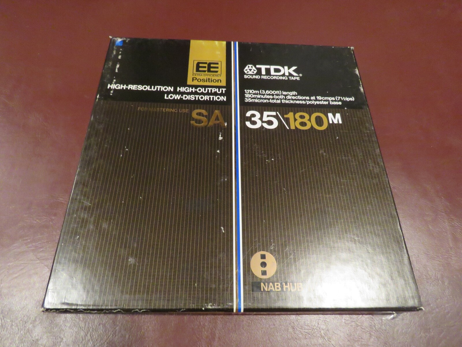 TDK Sound Recording Tape 1110 10号 オープンリールテープ メタル 