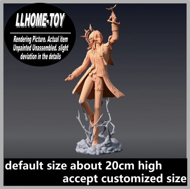 Game Character Sunday halo thorn Resin 3D Print GK Figure DIY Model