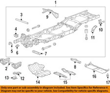 GM OEM 14-20 Escalade ESV Frame Frame Components-Bumper Bracket 23212859