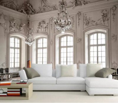 3D Luxus Palast ZHUC5998 Tapete Wandbild Fototapete Abnehmbarer Ann