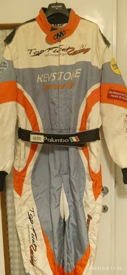 tuta kart  MIR taglia 54  - Immagine 3 di 3