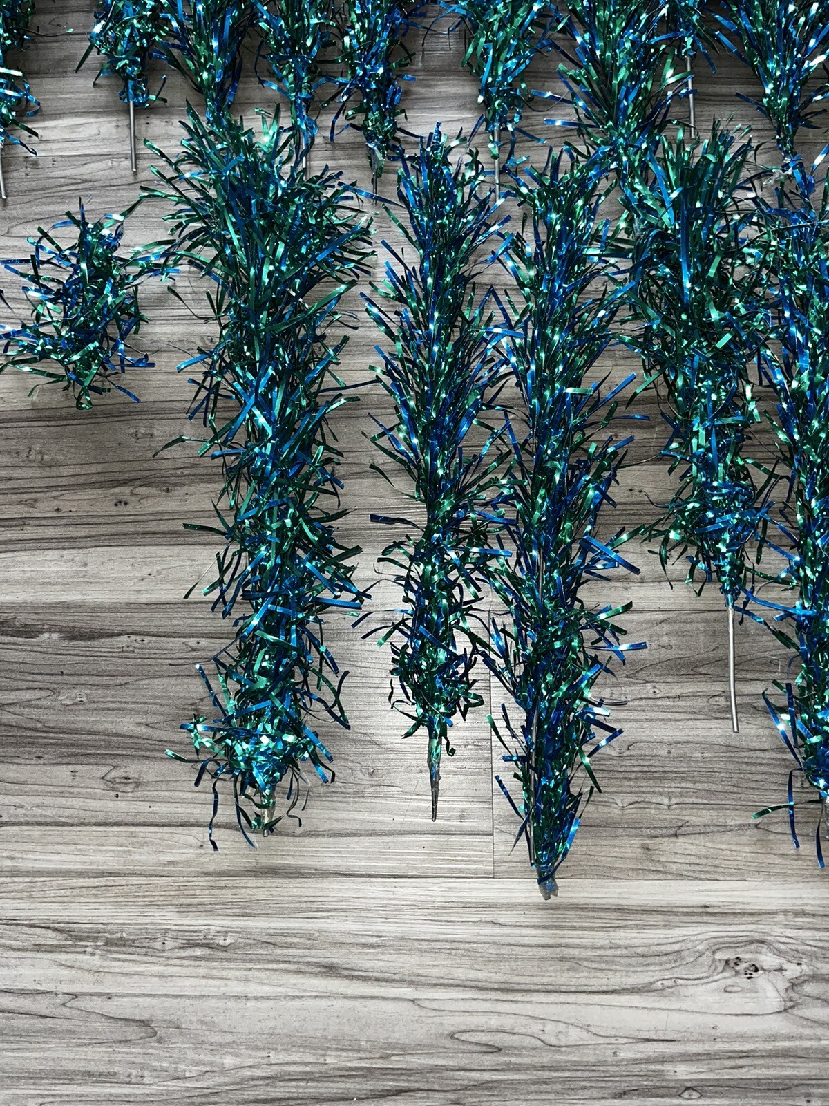 Blue Green Aluminum Christmas Tree Branches eBay