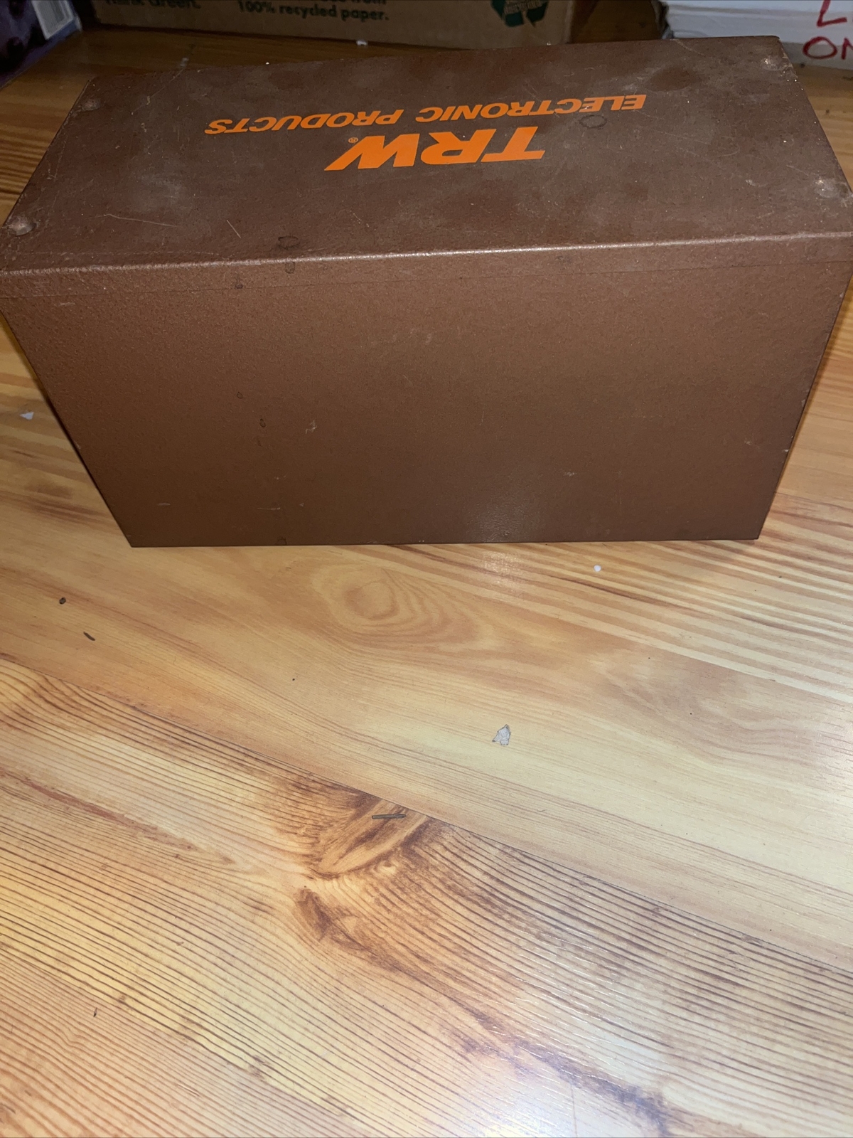 Vintage TRW Electronic Products Parts Drawer Resistors Lot Mix