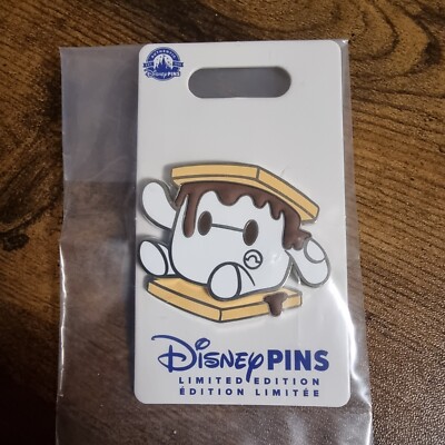 Baymax S'more Disney Munchlings Limited Edition Baked Treats Pin Big Hero 6