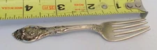 STERLING Silver GORHAM King Edward FORK Youth Child