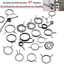 Replacement Door Handle Spring Internal Coil Repair Kit Circlip Nylon Washers