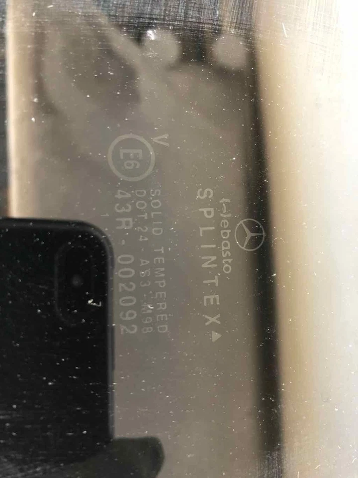 Mercedes Benz C230 2002-2005 techo superior techo vidrio tintado conjunto OEM Foto 2 de 4