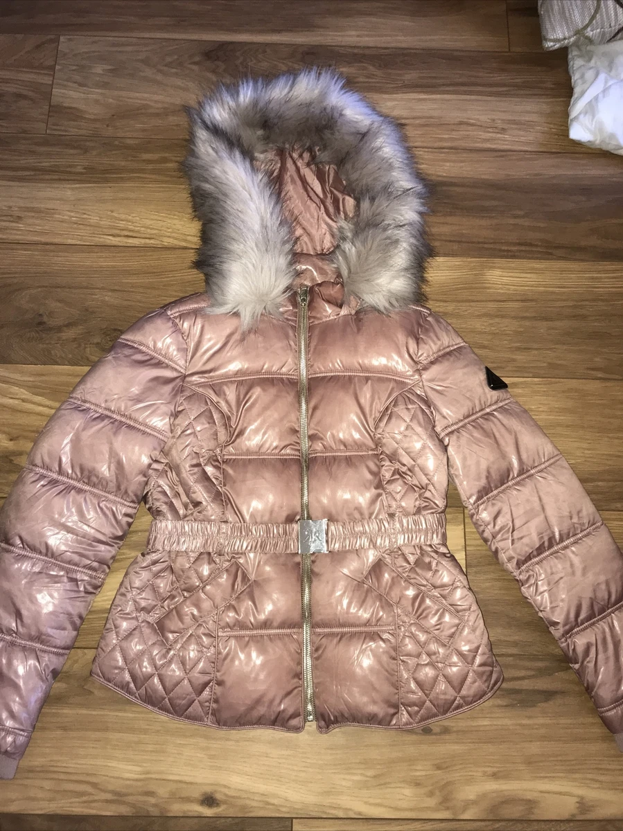 River island hotsell pink rain mac
