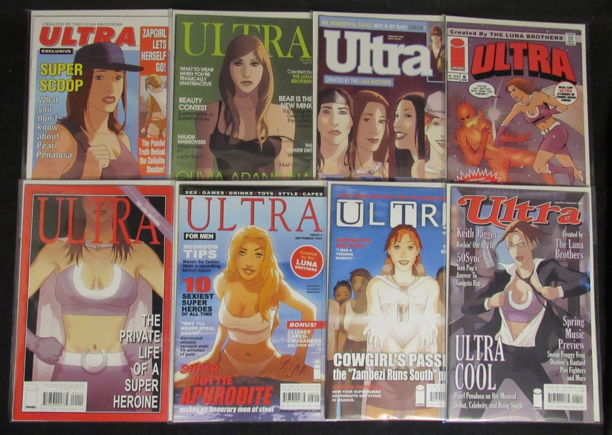 Ultra (204, Image Comics) #1, 2, 3, 4, 5, 6, 7, 8 VF/NM to NM