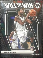 2020-21 Panini Mosaic Kyrie Irving Will to Win base #14 BROOKLYN NETS 