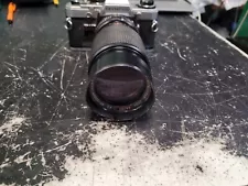 Olympus OM10 Film Camera Body & 80-200mm Lens Repair/Parts* AS IS