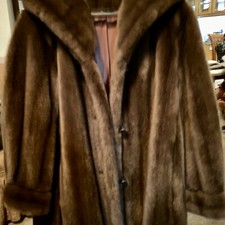 Vintage Tissavel Of France Country Pacer Faux Fur Coat