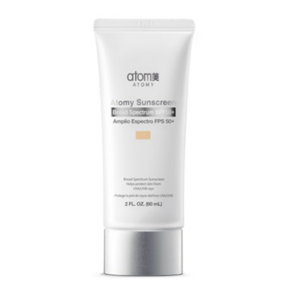 Atomy Sunscreen Beige Spectrum SPF 50+ UVA UVB Reflect Scatt