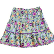 Girls size 120 Hanna Andersson Floral Skirt 6-7