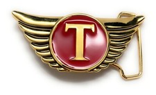 Belt Buckles Thor Gold Red Enamel Collectors Edition Marvel Comics NIB Gold Plat