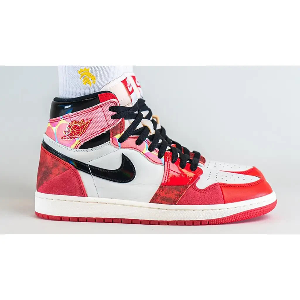 NEW - Nike Air Jordan 1 Marvel Spider-Man - Next Chapter - Size UK 10 image 9