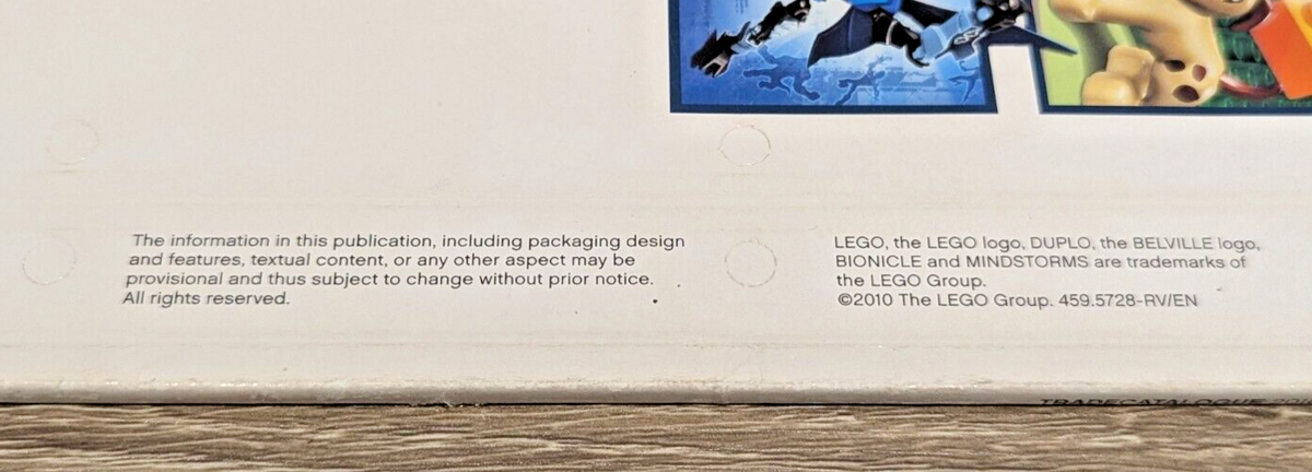 Lego 2010 Trade Catalog ! Confidential ! Mega Rare | eBay