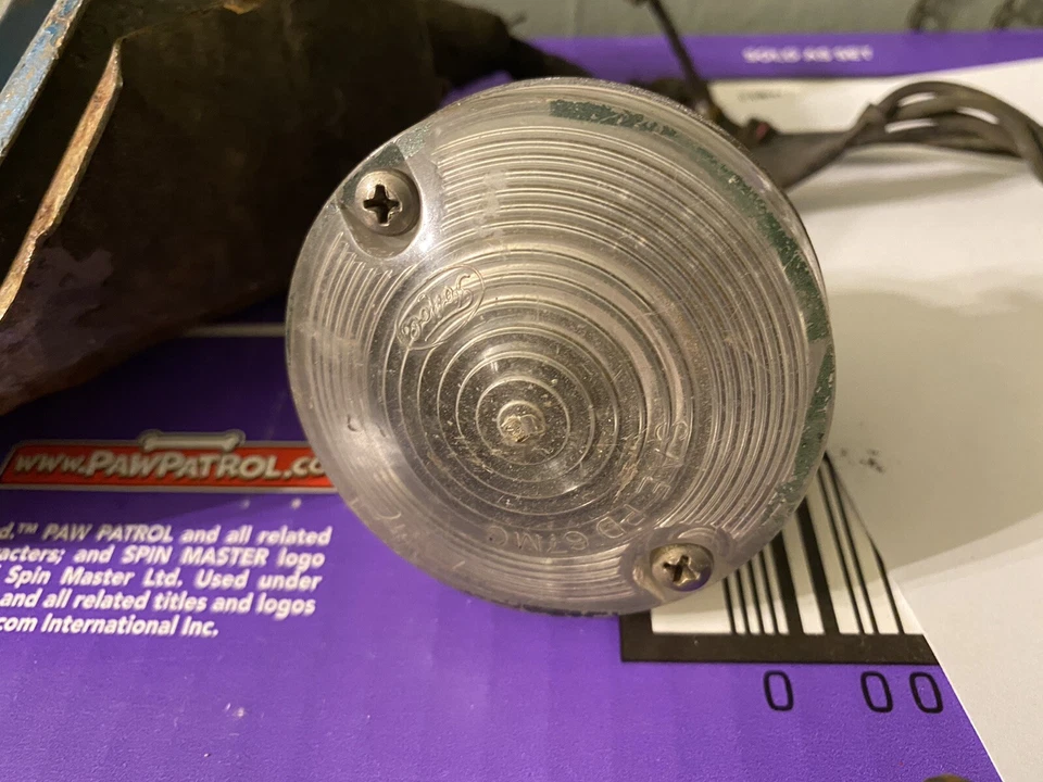 Ford Mustang 1967 1968 luz de estacionamiento señal de giro lente carcasa conjunto diestro izquierdo Foto 2 de 4