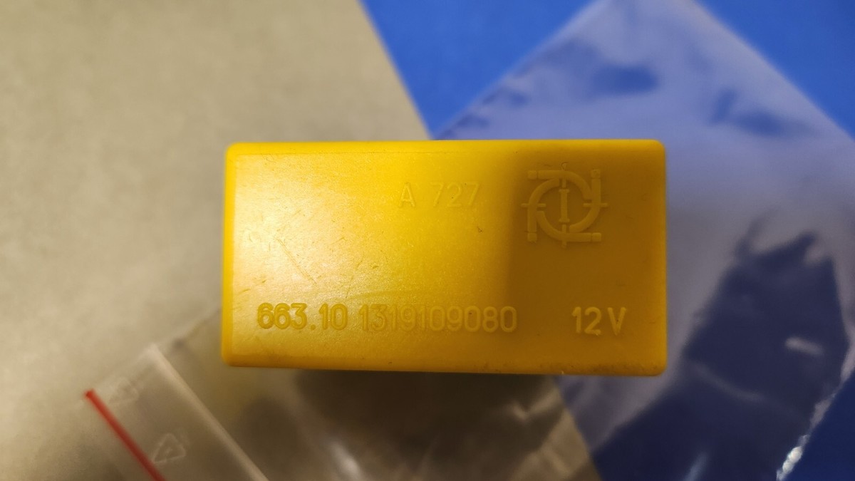 New Genuine Fiat Ducato Comfort Module Relay A727 / 663.10 