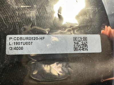 COMCHIP CDBUR0520-HF SCHOTTKY DIODE 3995 pcs Reel sealed in Static Bag