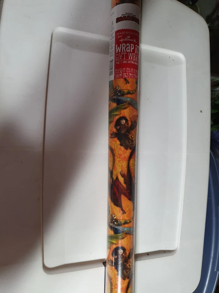 How to Train Your Dragon Gift Wrapping Paper Party Supplies One Roll - Image 2 of 4