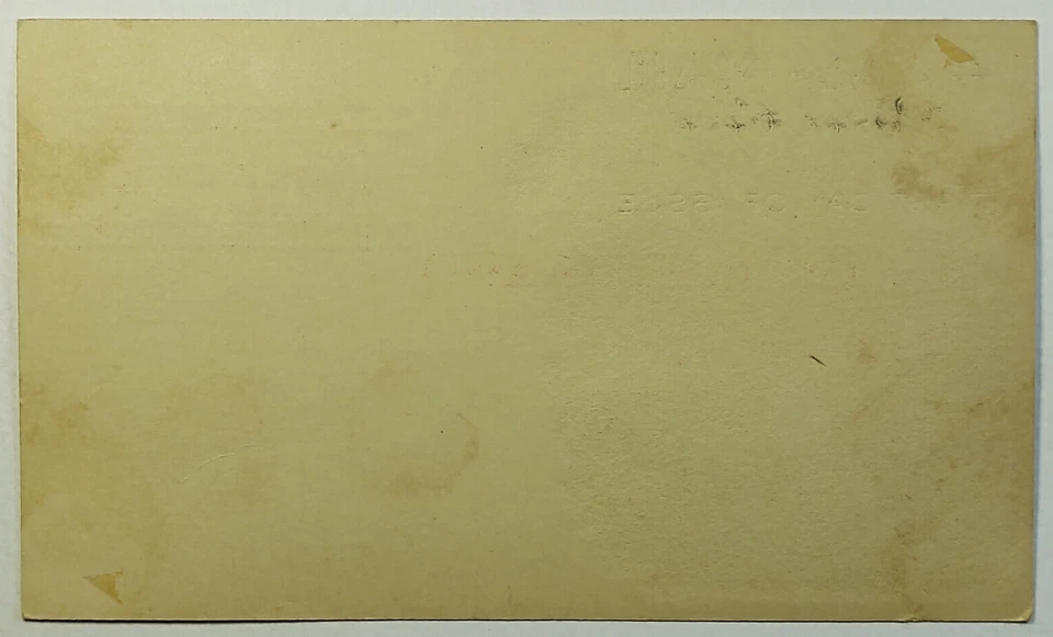 1949 FDC Bell X1 Rocket Plane 4c Red Eagle in Flight Airmail Postal Card #UXC1 - Image 2 of 2