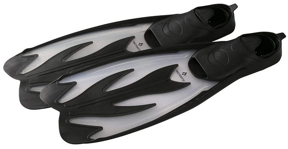 TECNOPRO Flossen F5 J Schnorchel Schwimmflossen Taucherflossen Gr: 30-31 schwarz