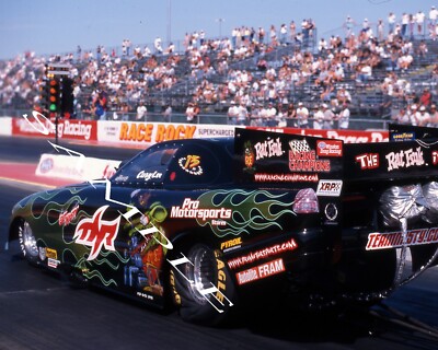 CORY LEE RAT FINK FUNNY CAR STAGED FOR THE GREEN LIGHT 8X10 GLOSSY ...