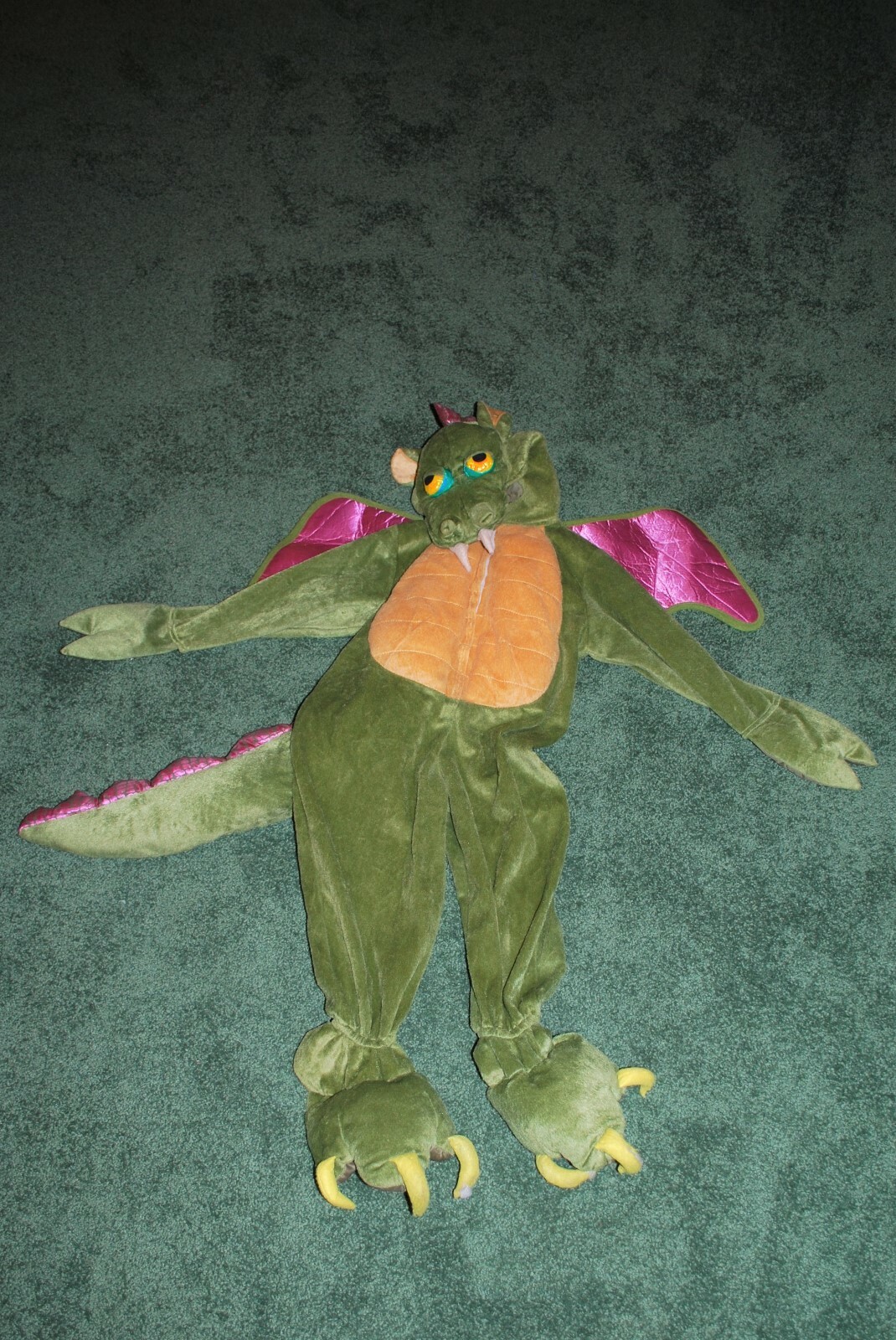 Halloween Dragon Costume 3T Full Body, Horns, Tail … Gem