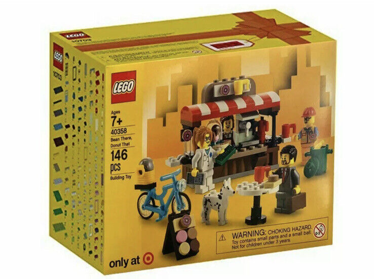 40358 BEEN THERE, DONUT THAT exclusive LEGO legos city town NEW set coffee shop