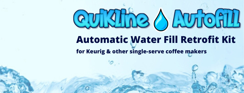 Auto-Fill Kit for Keurig (& others) Coffee Maker for under-sink faucet line