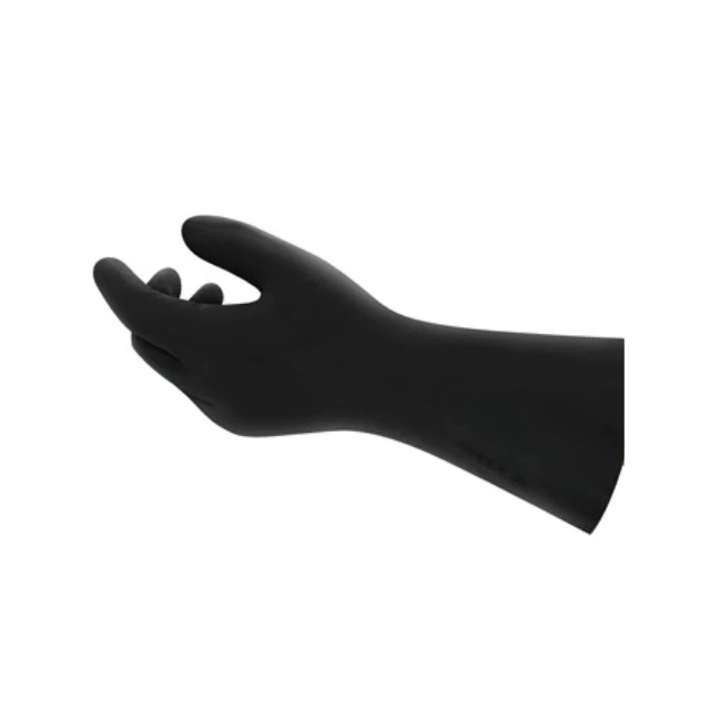 Guantes de neopreno resistentes a productos químicos Ansell AlphaTec 29-865 13" talla 10 (12 pares) Foto 2 de 4